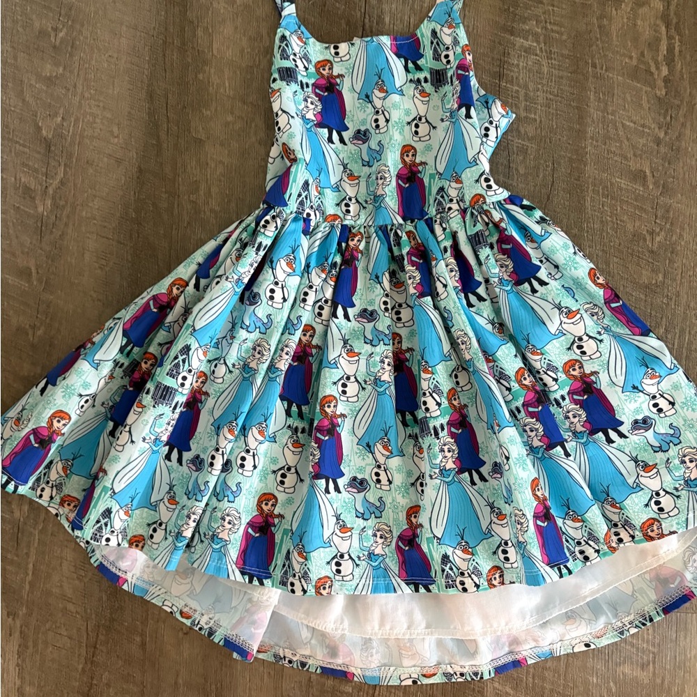 Frozen Themed Sleeveless Dress